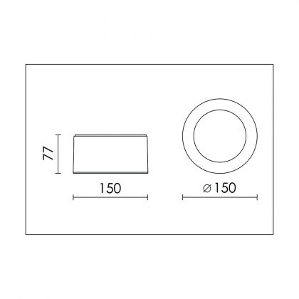 GFN WG606A Ceiling Light (White) image2