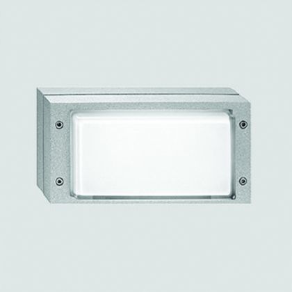 PRISMA BLIZ RING IP65 Wall Light (Grey)